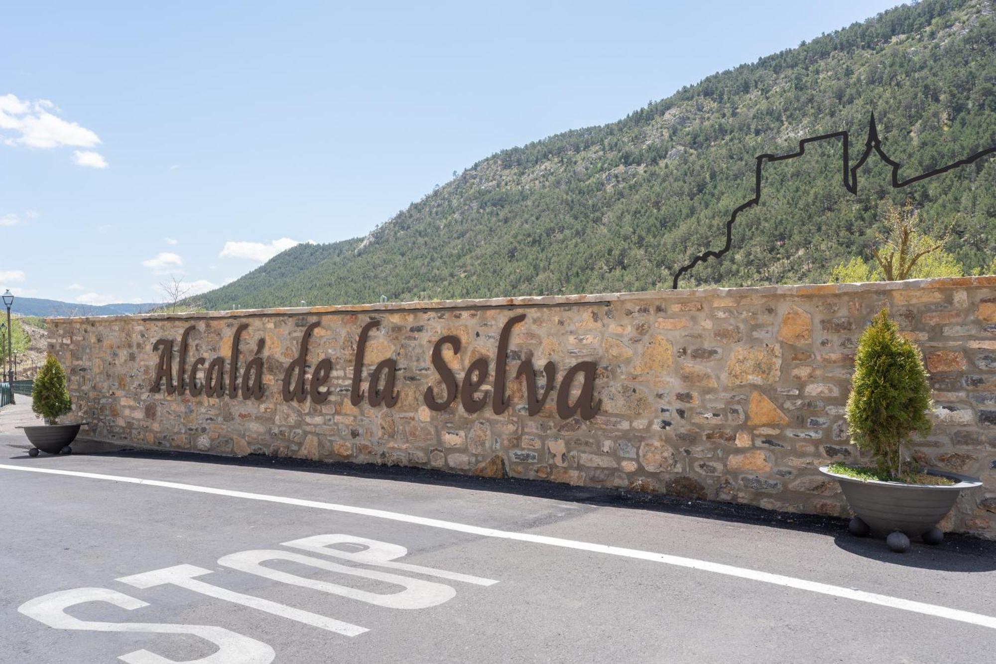 Apartamento Casa El Cojo 1A Alcalá de la Selva Dış mekan fotoğraf