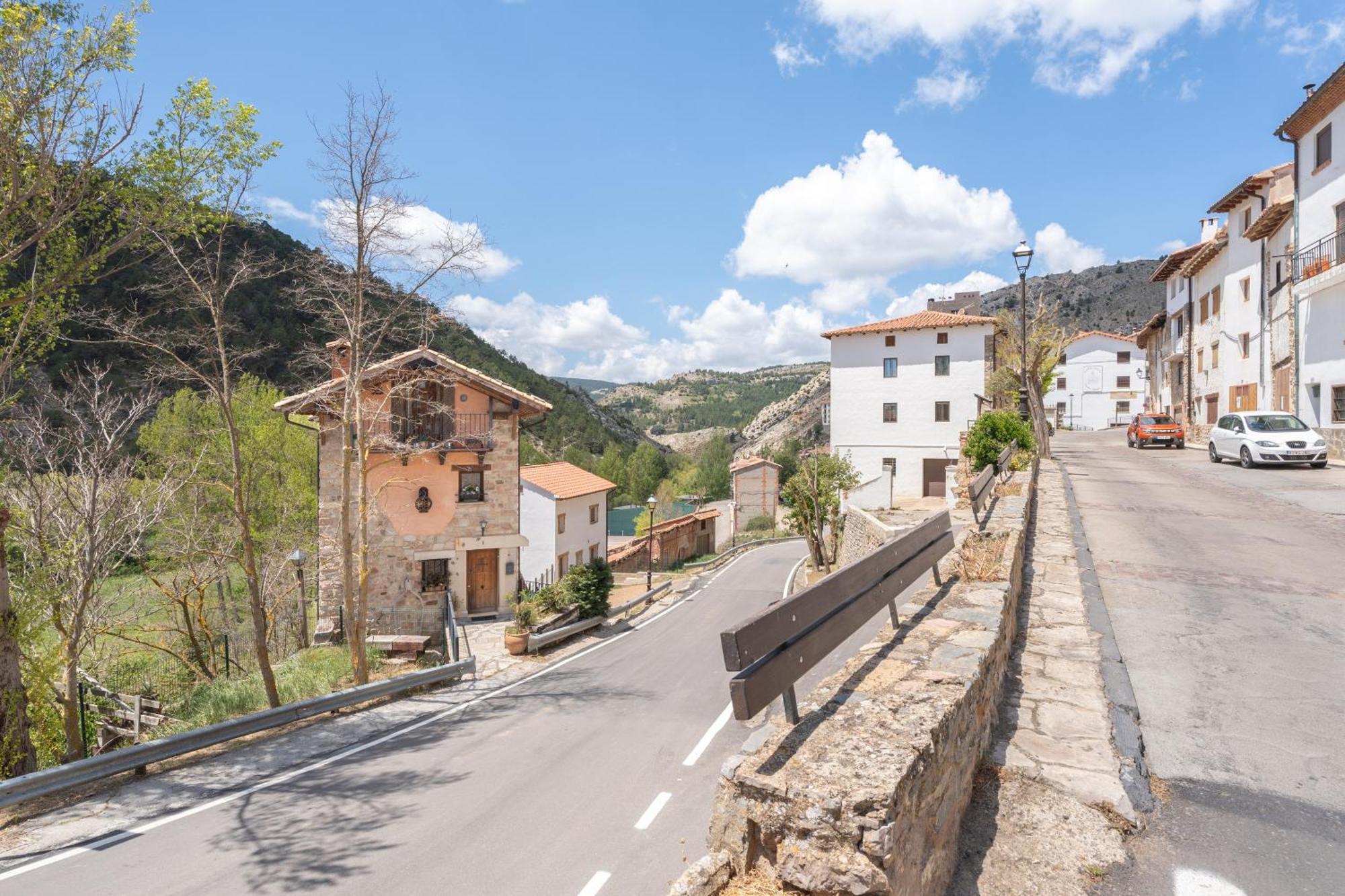 Apartamento Casa El Cojo 1A Alcalá de la Selva Dış mekan fotoğraf